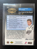 1995 UPPER DECK - WAYNE GRETZKY RECORD COLLECTION - W. GRETZKY - SELECT YOUR CARD