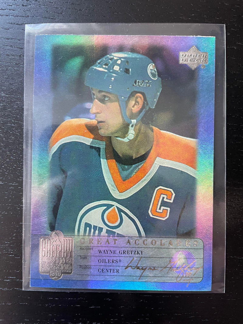 1999 UPPER DECK - GREAT ACCOLADES - W. GRETZKY - SELECT YOUR CARD