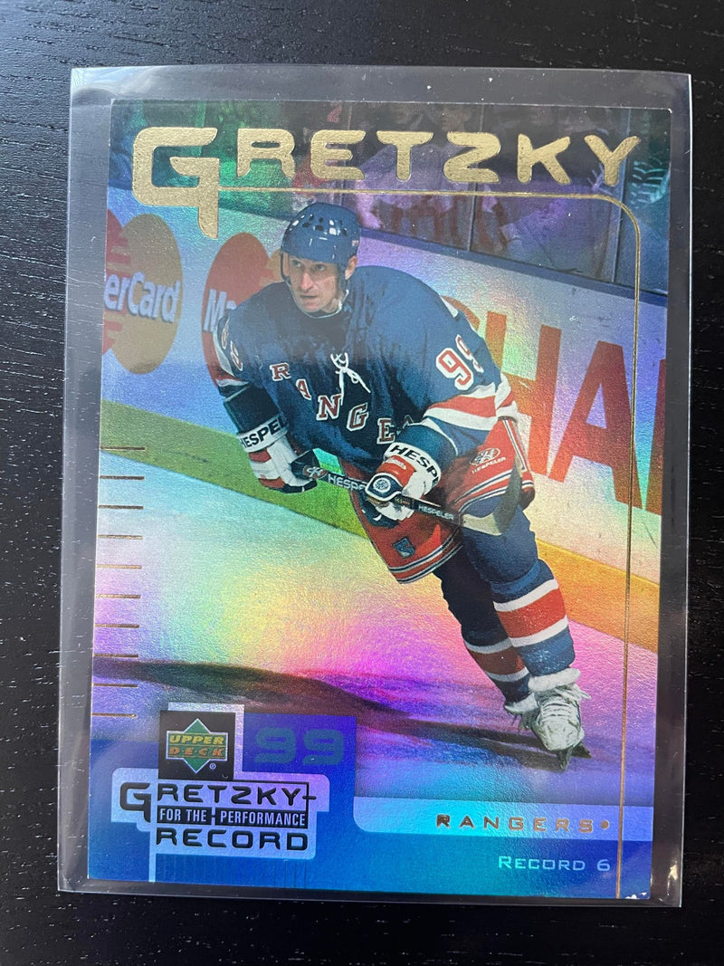 1999 UPPER DECK MCDONALD'S - FOR THE PERFORMANCE - W. GRETZKY - SELECT YOUR CARD