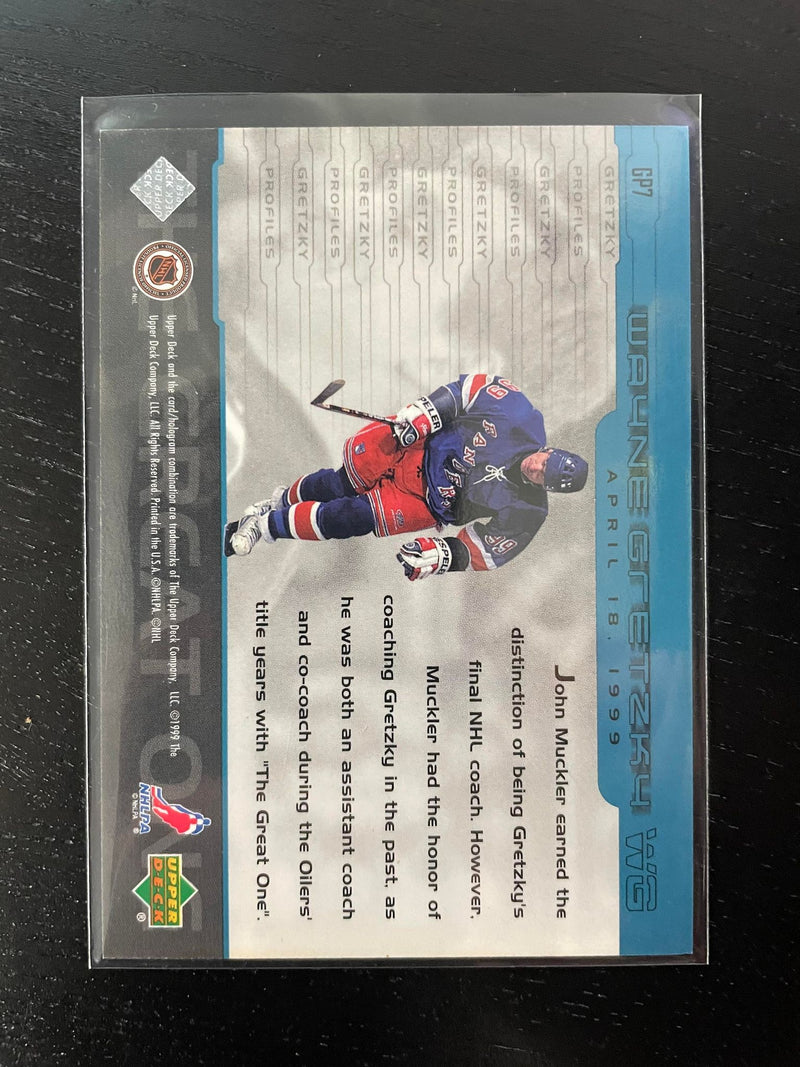 1999 UPPER DECK - GRETZKY PROFILES - W. GRETZKY -