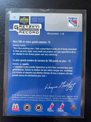 1999 UPPER DECK MCDONALD'S - FOR THE PERFORMANCE - W. GRETZKY - SELECT YOUR CARD