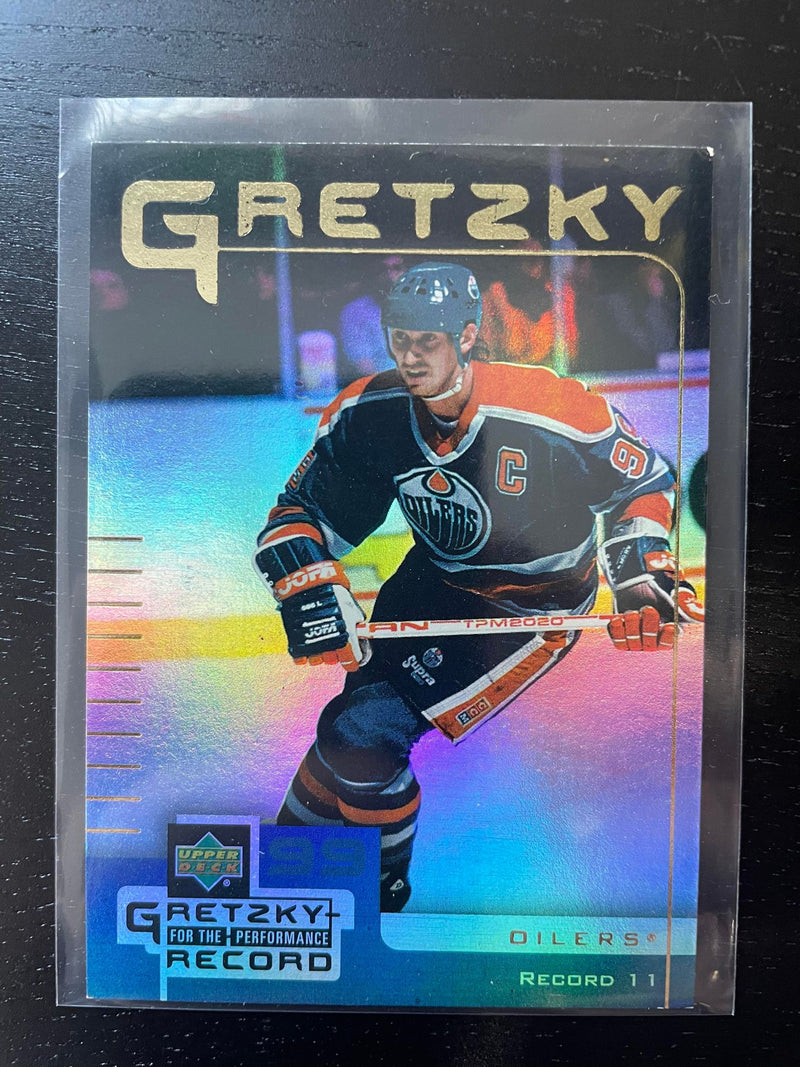 1999 UPPER DECK MCDONALD'S - FOR THE PERFORMANCE - W. GRETZKY - SELECT YOUR CARD