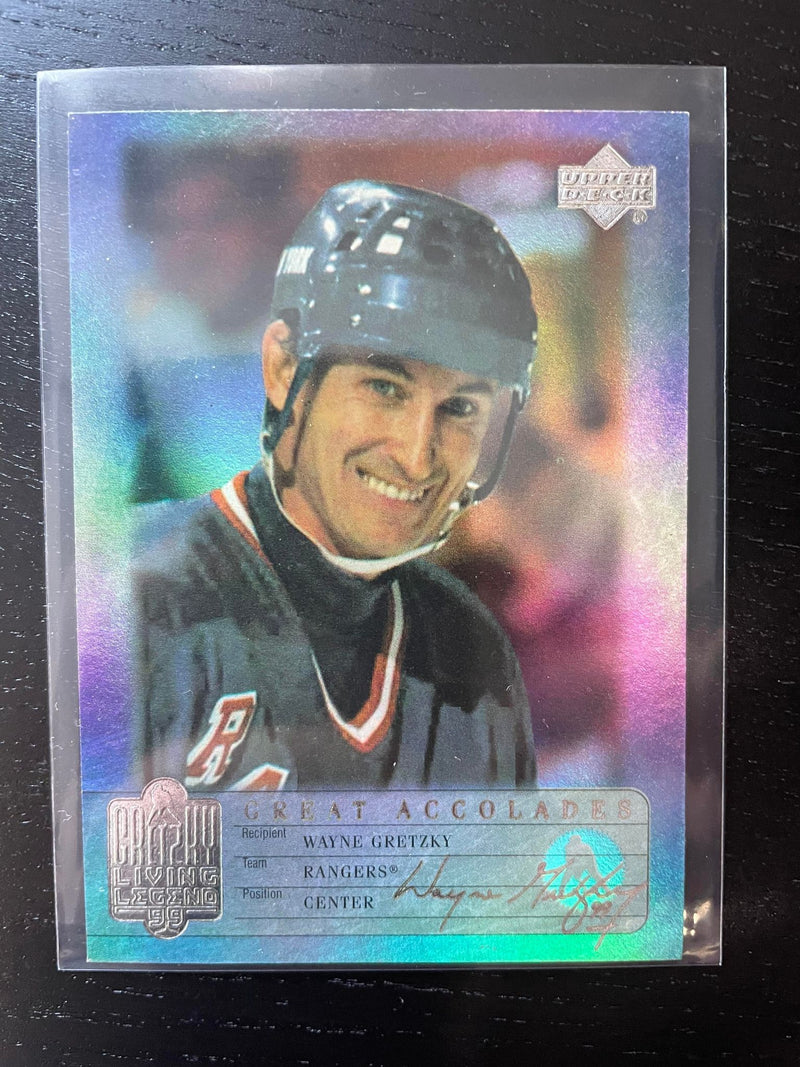 1999 UPPER DECK - GREAT ACCOLADES - W. GRETZKY - SELECT YOUR CARD