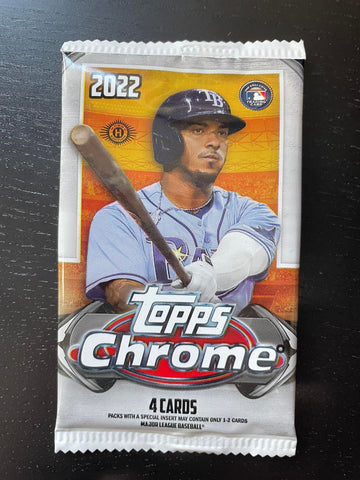 2022 TOPPS CHROME BASEBALL HOBBY PACK