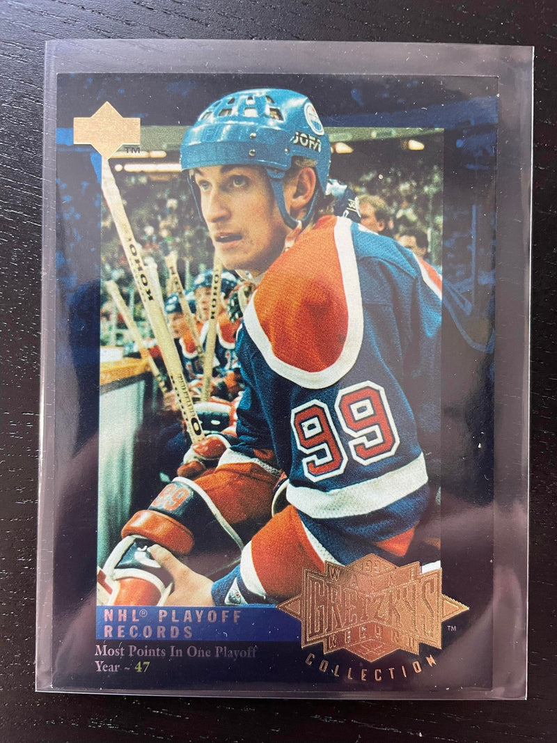 1995 UPPER DECK - WAYNE GRETZKY RECORD COLLECTION - W. GRETZKY - SELECT YOUR CARD