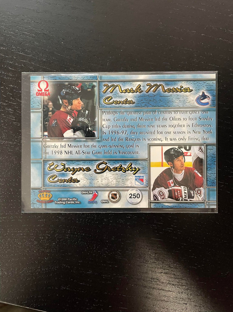 1998 PACIFIC - OMEGA - W. GRETZKY / M. MESSIER -