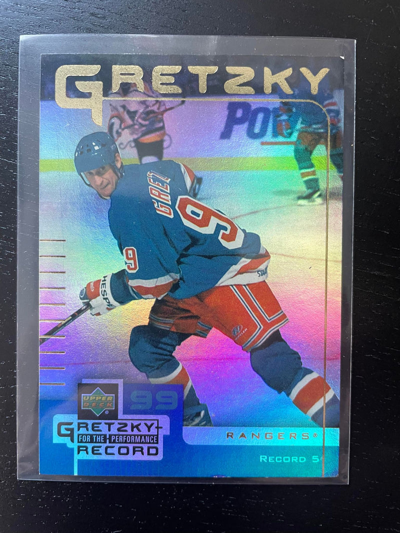 1999 UPPER DECK MCDONALD'S - FOR THE PERFORMANCE - W. GRETZKY - SELECT YOUR CARD