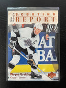 1995 UPPER DECK - SCOUTING REPORT - W. GRETZKY -