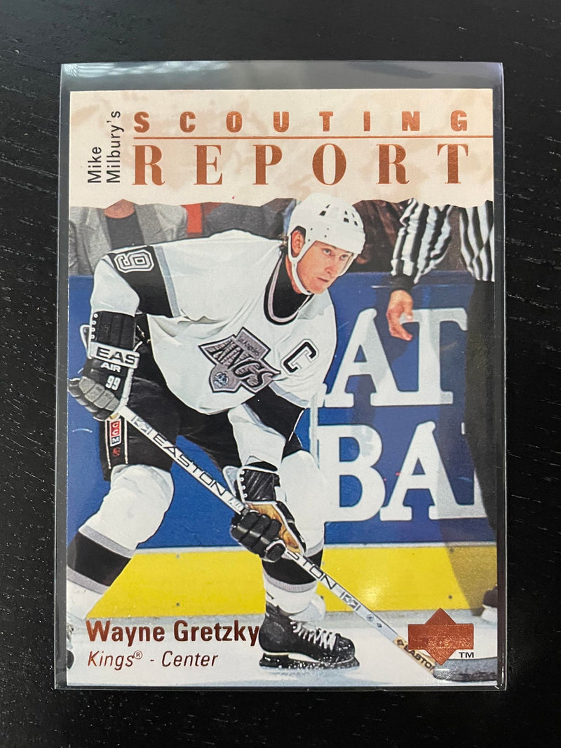 1995 UPPER DECK - SCOUTING REPORT - W. GRETZKY -