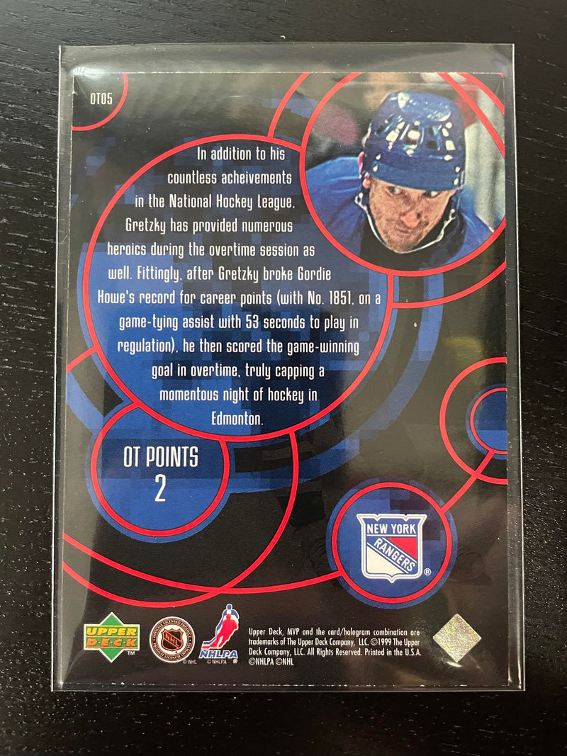 1999 UPPER DECK - OT HEROES - W. GRETZKY -
