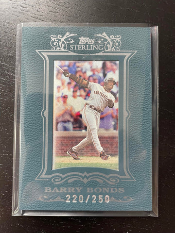 2007 TOPPS STERLING - B. BONDS - SELECT YOUR CARD