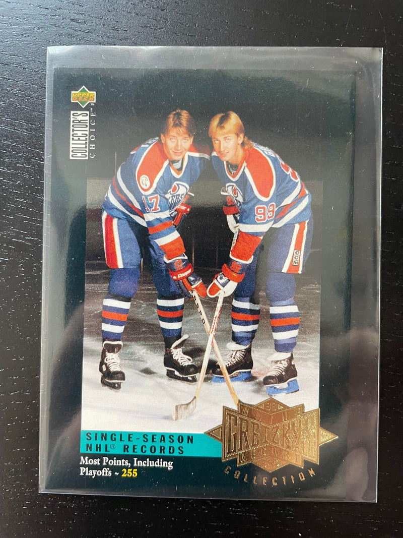 1995 UPPER DECK - WAYNE GRETZKY RECORD COLLECTION - W. GRETZKY - SELECT YOUR CARD