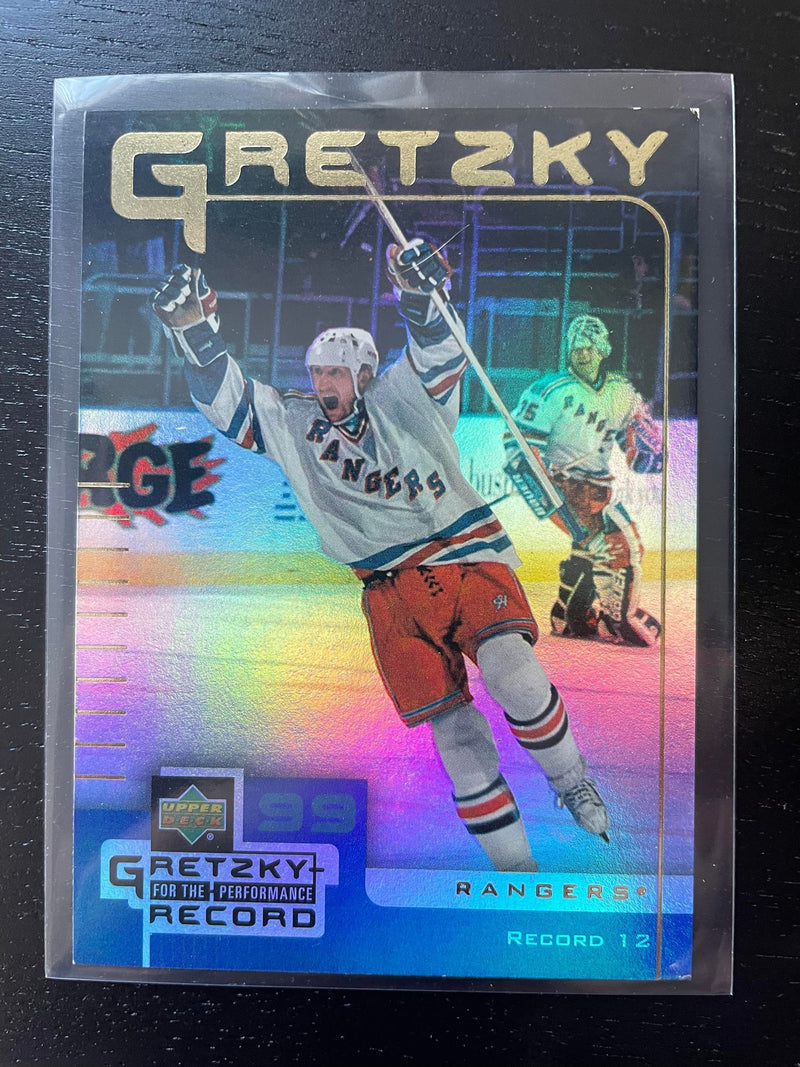 1999 UPPER DECK MCDONALD'S - FOR THE PERFORMANCE - W. GRETZKY - SELECT YOUR CARD