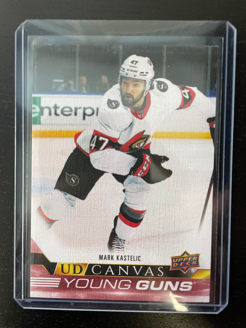 2022 UPPER DECK SERIES ONE - UD CANVAS YOUNG GUNS - M. KASTELIC -