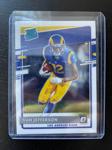 2020 PANINI DONRUSS OPTIC - RATED ROOKIE - V. JEFFERSON - #176 - RC