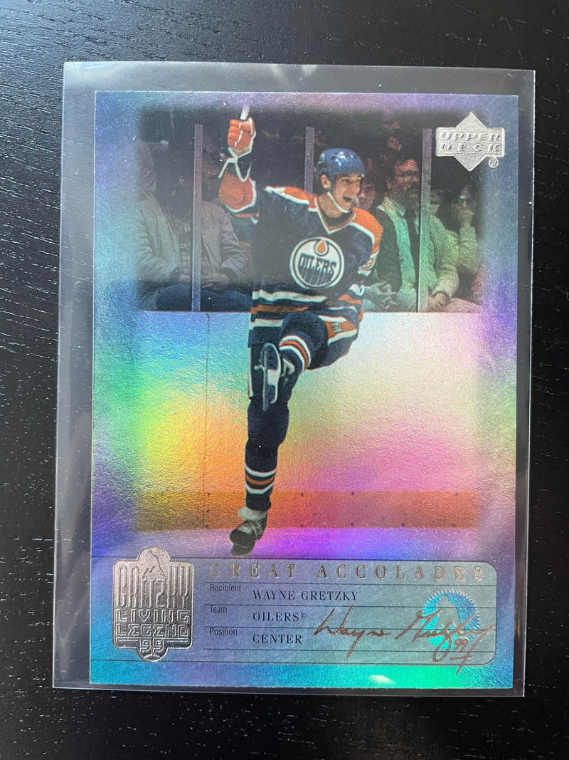 1999 UPPER DECK - GREAT ACCOLADES - W. GRETZKY - SELECT YOUR CARD