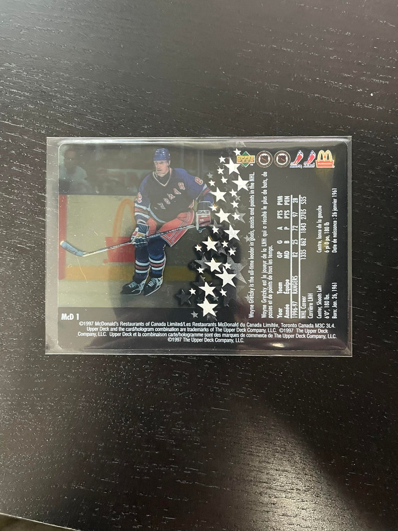 1997 UPPER DECK MCDONALDS - W. GRETZKY -