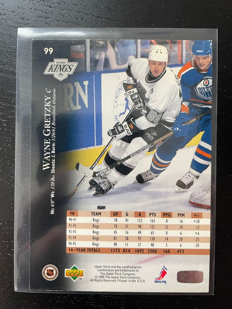 1995 UPPER DECK - ELECTRIC ICE - W. GRETZKY -