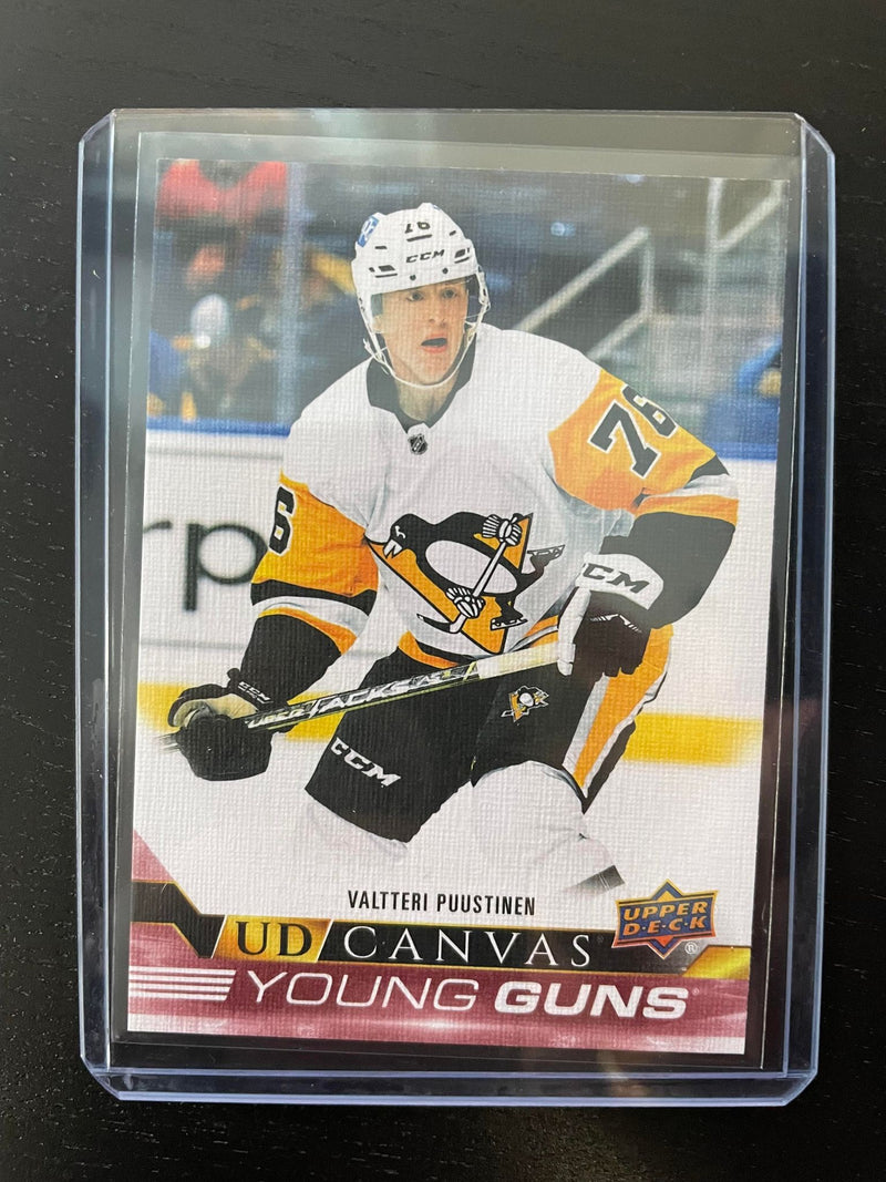 2022 UPPER DECK SERIES ONE - UD CANVAS YOUNG GUNS - V. PUUSTINEN -