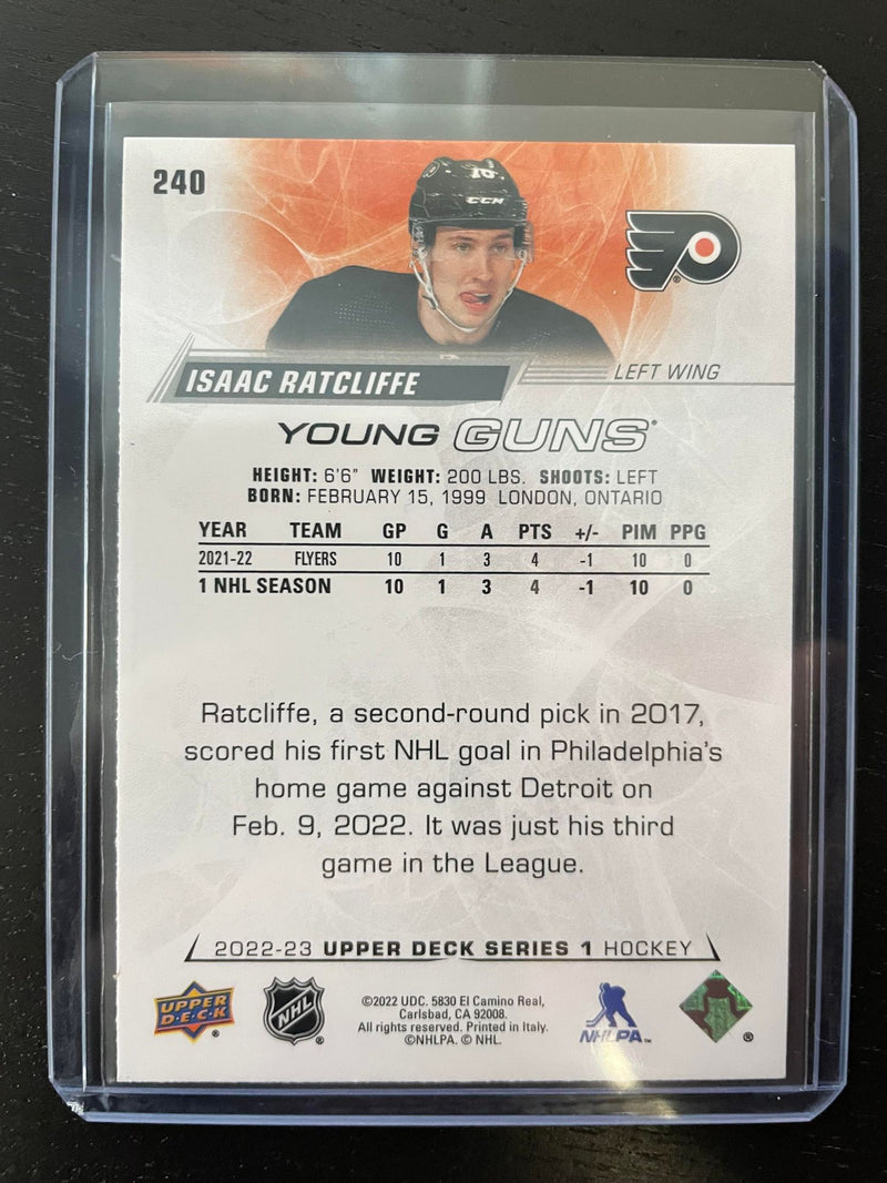 2022 UPPER DECK SERIES ONE - YOUNG GUNS - I. RATCLIFFE -