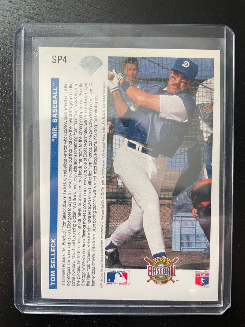 1992 UPPER DECK - MR BASEBALL - T. SELLECK -
