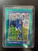 2021 PANINI DONRUSS OPTIC - GREEN VELOCITY PRIZM - RATED ROOKIE - SELECT YOUR PLAYER