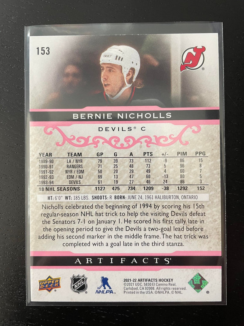 2021 UPPER DECK ARTIFACTS - COLOUR SHORT PRINTS - SELECT YOUR PLAYER
