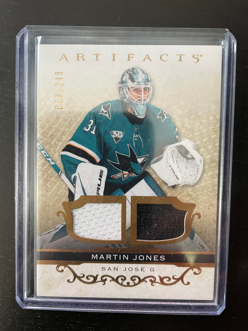 2021 UPPER DECK ARTIFACTS - M. JONES - #53 - #'D/249 - DUAL RELIC