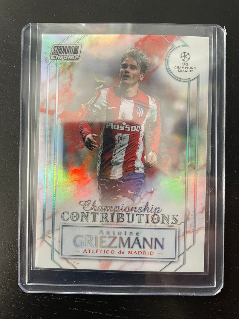 2022 TOPPS STADIUM CLUB CHROME UEFA - CHAMPIONSHIP CONTRIBUTIONS - PICK YOUR PLAYER