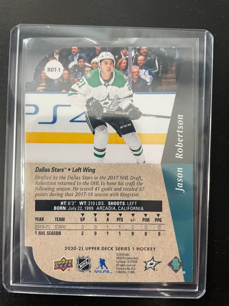 2020 UPPER DECK SERIES ONE - TRIBUTE DIE CUT - J. ROBERTSON -