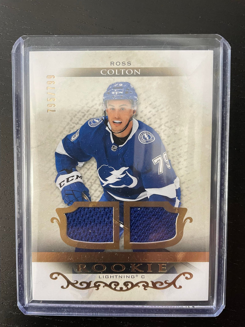 2021 UPPER DECK ARTIFACTS - ROOKIE - R. COLTON - #168 - #'D/799 - DUAL RELIC - RC