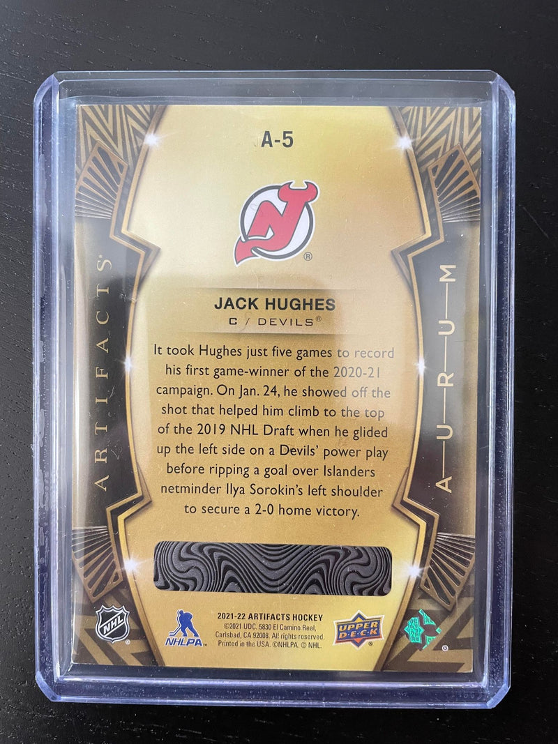 2021 UPPER DECK ARTIFACTS - AURUM - J. HUGHES -