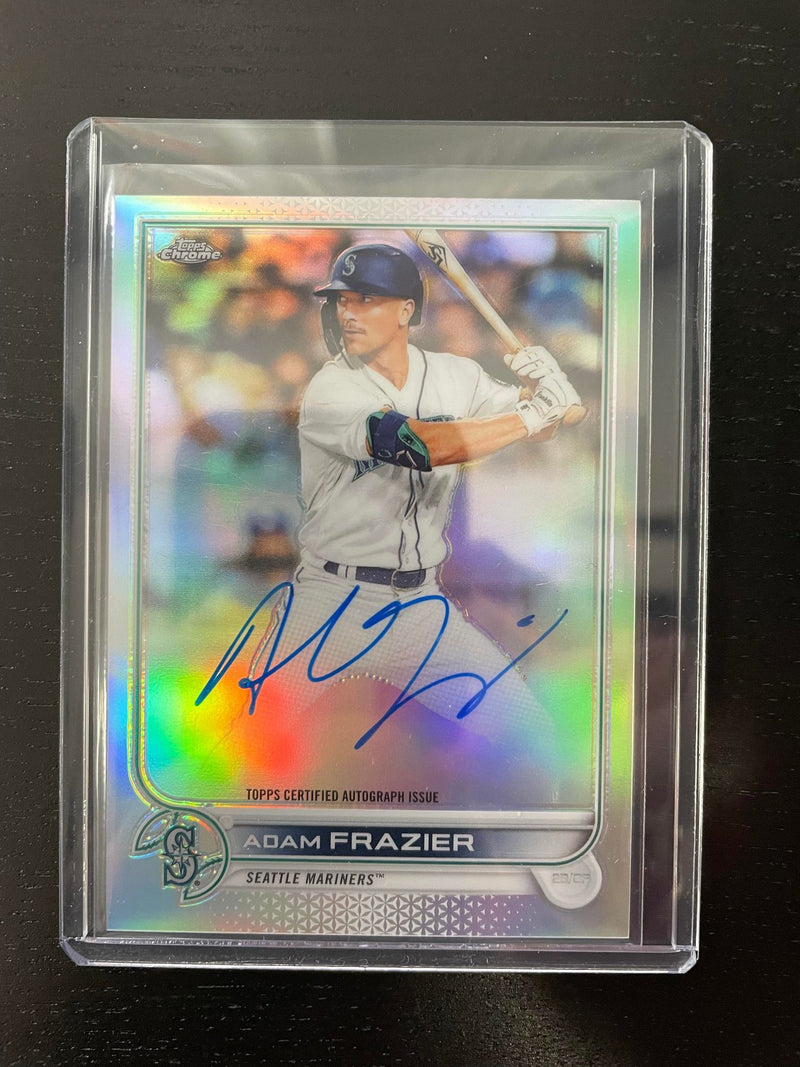 2022 TOPPS CHROME - REFRACTOR - A. FRAZIER - #CVA-AF - #'D/499 - AUTOGRAPH
