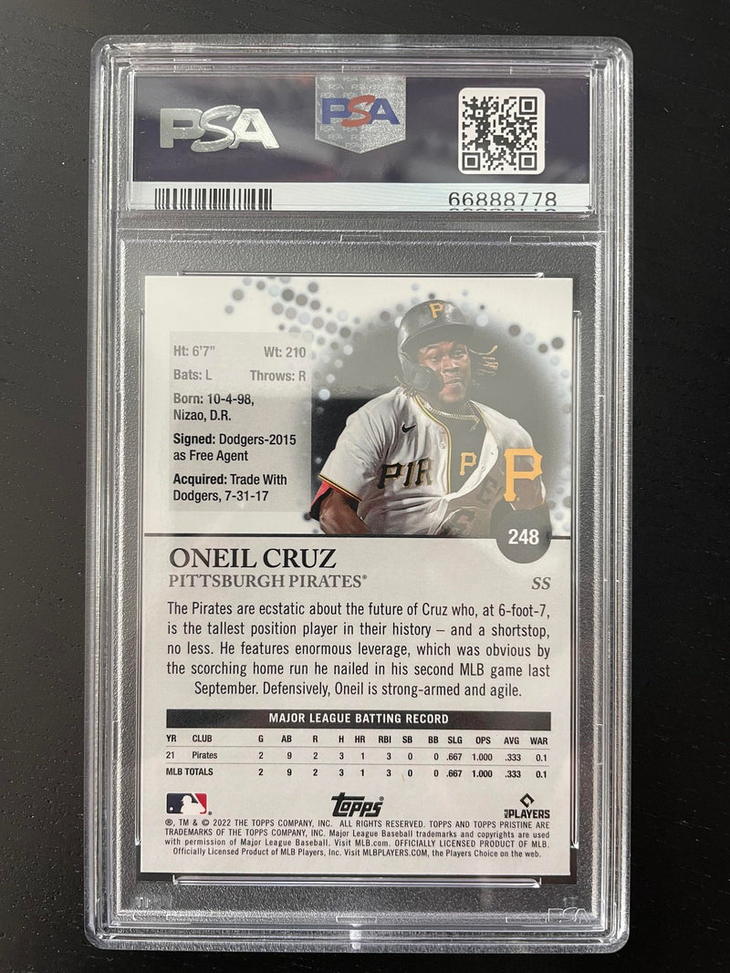 2022 TOPPS PRISTINE - O. CRUZ -