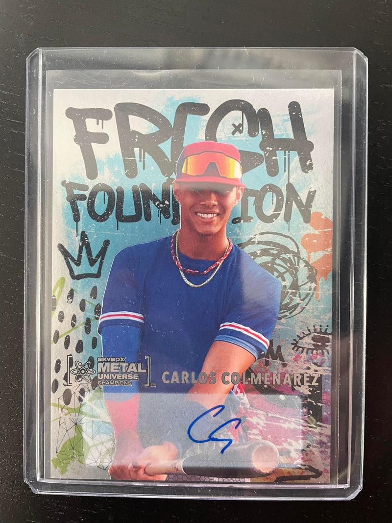 2021 UPPER DECK METAL UNIVERSE SKY BOX - FRESH FOUNDATION - C. COLMENAREZ - #FF29 - #'D/150 - AUTOGRAPH