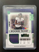 2021 PANINI CONTENDERS - GREEN FOIL - ROOKIE TICKET - R. BATEMAN -