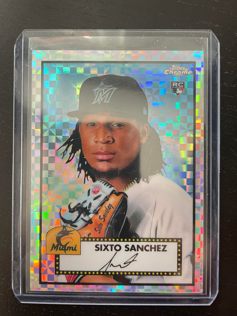 2021 TOPPS CHROME PLATINUM ANNIVERSARY - XFRACTOR - S. SANCHEZ -