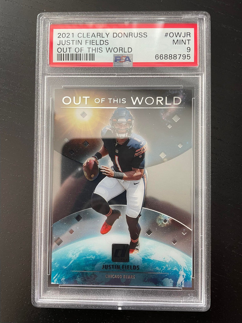2021 CLEARLY DONRUSS - OUT OF THIS WORLD - J. FIELDS -