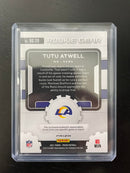 2021 PANINI PRIZM - NEON GREEN PULSAR - ROOKIE GEAR - T. ATWELL -