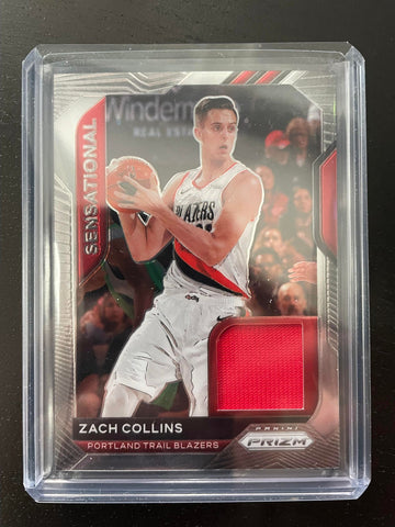 2020 PANINI PRIZM - SENSATIONAL - Z. COLLINS - #SSW-ZCL - RELIC