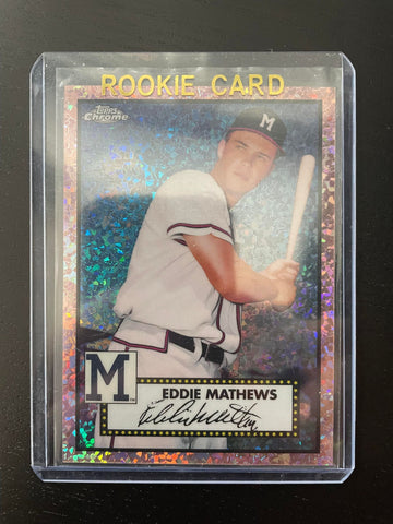 2021 TOPPS CHROME PLATINUM ANNIVERSARY - ROSE GOLD - E. MATHEWS - #654 - #'D/75