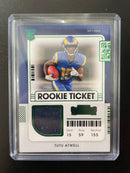 2021 PANINI CONTENDERS - GREEN FOIL - ROOKIE TICKET - T. ATWELL -