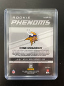 2021 PANINI DONRUSS OPTIC - BLUE HYPER PRIZM - ROOKIE PHENOMS - K. NWANGWU -