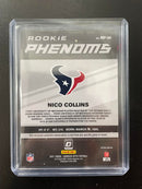 2021 PANINI DONRUSS OPTIC - BLUE HYPER PRIZM - N. COLLINS -