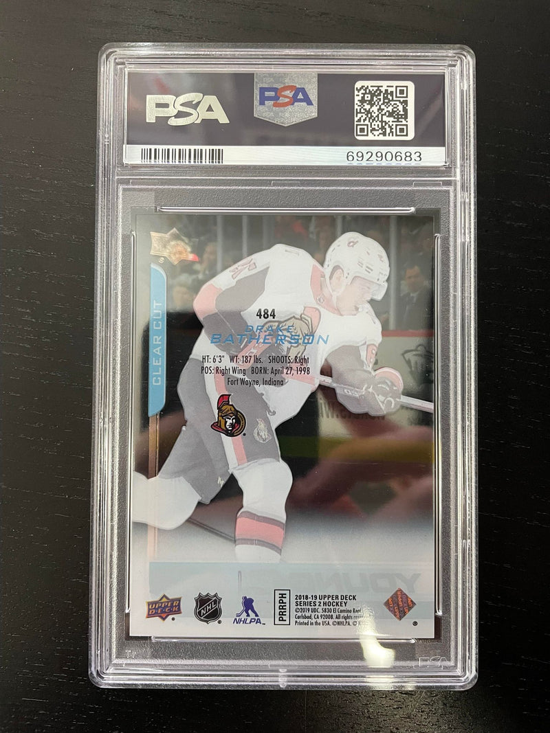 2018 UPPER DECK - CLEAR CUT - YOUNG GUNS - D. BATHERSON -