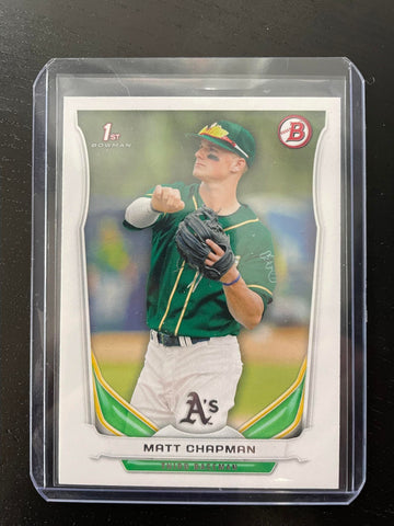 2014 TOPPS BOWMAN - 1ST BOWMAN - M. CHAPMAN - #DP21