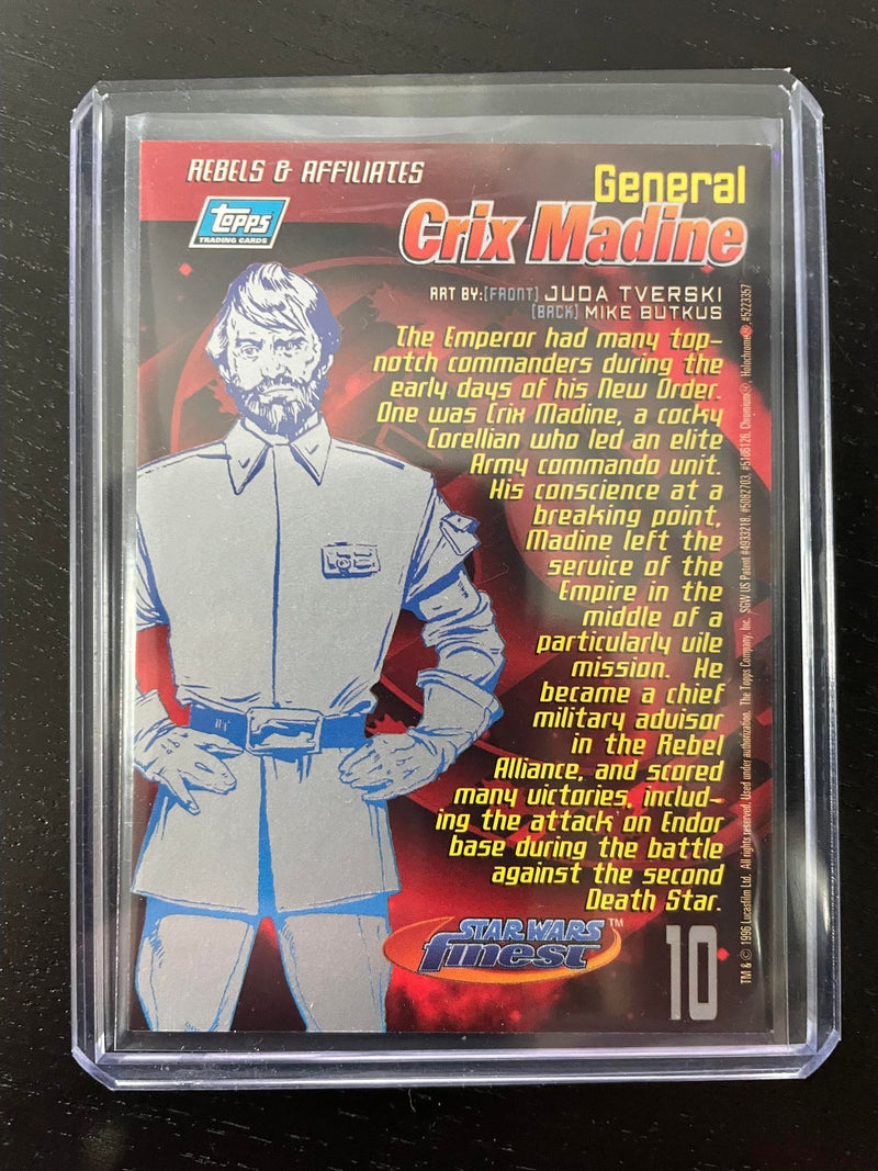 1996 TOPPS FINEST STAR WARS - SINGLES - SELECT YOUR CARDS