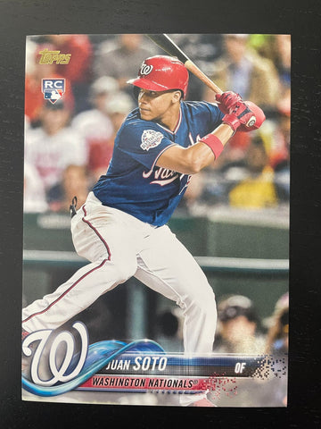 2022 TOPPS UPDATE SERIES - BOX TOPPER - JUMBO REPRINT - J. SOTO - #US300 - RC