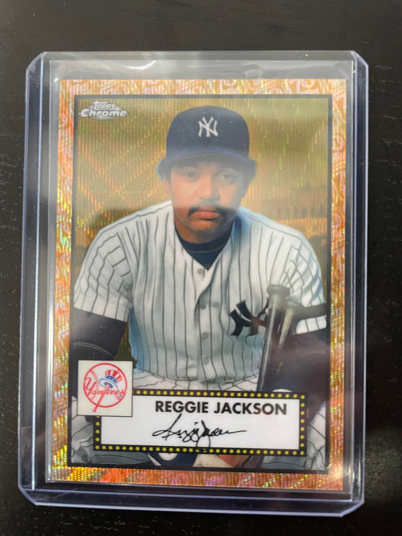 2021 TOPPS CHROME PLATINUM ANNIVERSARY - GOLD/ROSE GOLD 70TH ANNIVERSARY - R. JACKSON - #499 - #'D/50
