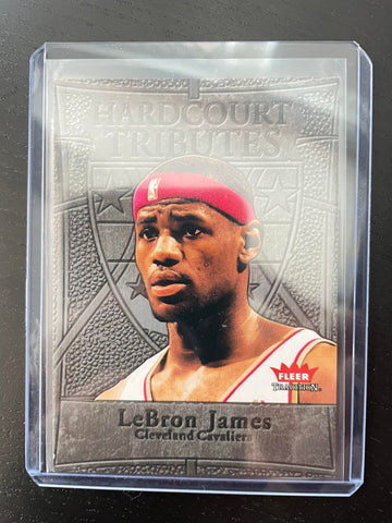 2004 FLEER - HARDCOURT TRIBUTES - L. JAMES - #20
